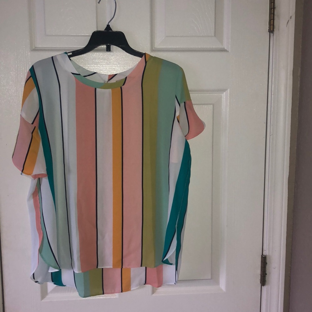 stripped blouse